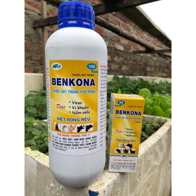 Thuốc Trị Nấm, Vi Khuẩn Benkona 1 Lít Thuốc Trị Nấm, Vi Khuẩn Benkona 1 Lít