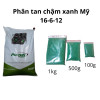 1kg Phân Tan Chậm Mỹ PoLyon Hạt Xanh 16-6-12