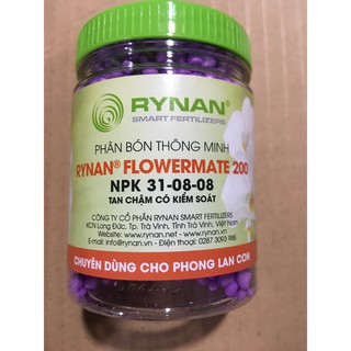 PHÂN TAN CHẬM RYNAN 200 DÀNH CHO PHONG LAN, KÍCH MỌC MẦM, RA LÁ (150G)