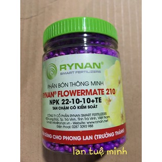 Phân Tan Chậm Rynan lọ 150g Dùng Cho Phong Lan Trưởng Thành