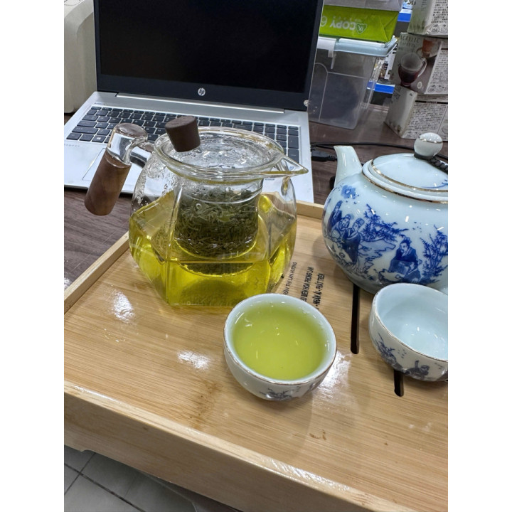 Trà Tân Cương Tôm Nõn - Đặc Biệt Gói 100g Trà Tân Cương Tôm Nõn - Đặc Biệt Gói 100g