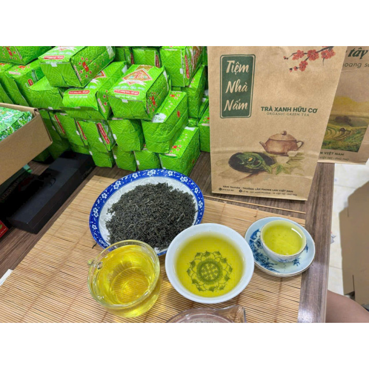 Trà Tân Cương Tôm Nõn - Cao cấp Gói 100g Trà Tân Cương Tôm Nõn - Cao cấp Gói 100g