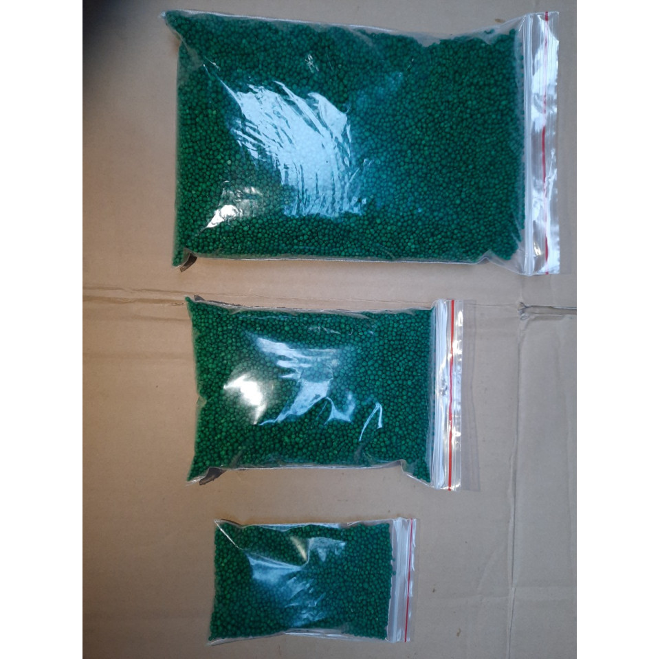 1kg Phân Tan Chậm Mỹ PoLyon Hạt Xanh 16-6-12 1kg Phân Tan Chậm Mỹ PoLyon Hạt Xanh 16-6-12