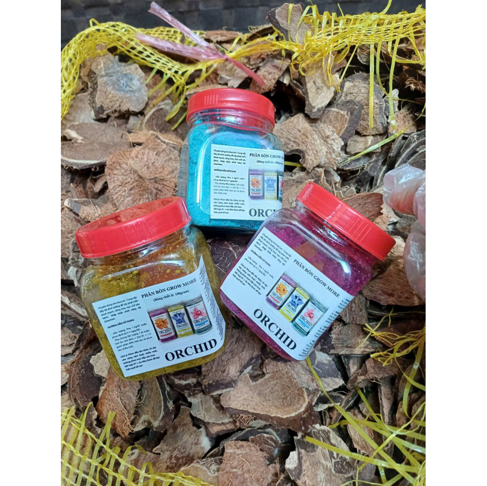 Phân chuyên dụng cho Lan 30-10-10 Mỹ lọ 100g dùng thử