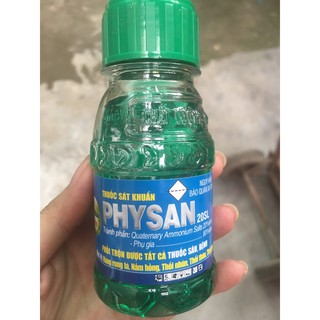 Physan 20L Diệt khuẩn Diệt Nấm Bệnh Gây Hại Cho Cây 100ml Physan 20L Diệt khuẩn Diệt Nấm Bệnh Gây Hại Cho Cây 100ml