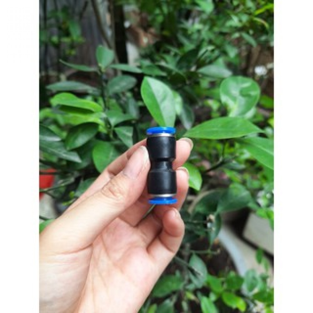Cut Nối Dùng Nối Ống Plastic Trong Hệ Thống Phun Sương Nối Ống 8-8mm Cut Nối Dùng Nối Ống Plastic Trong Hệ Thống Phun Sương Nối Ống 8-8mm