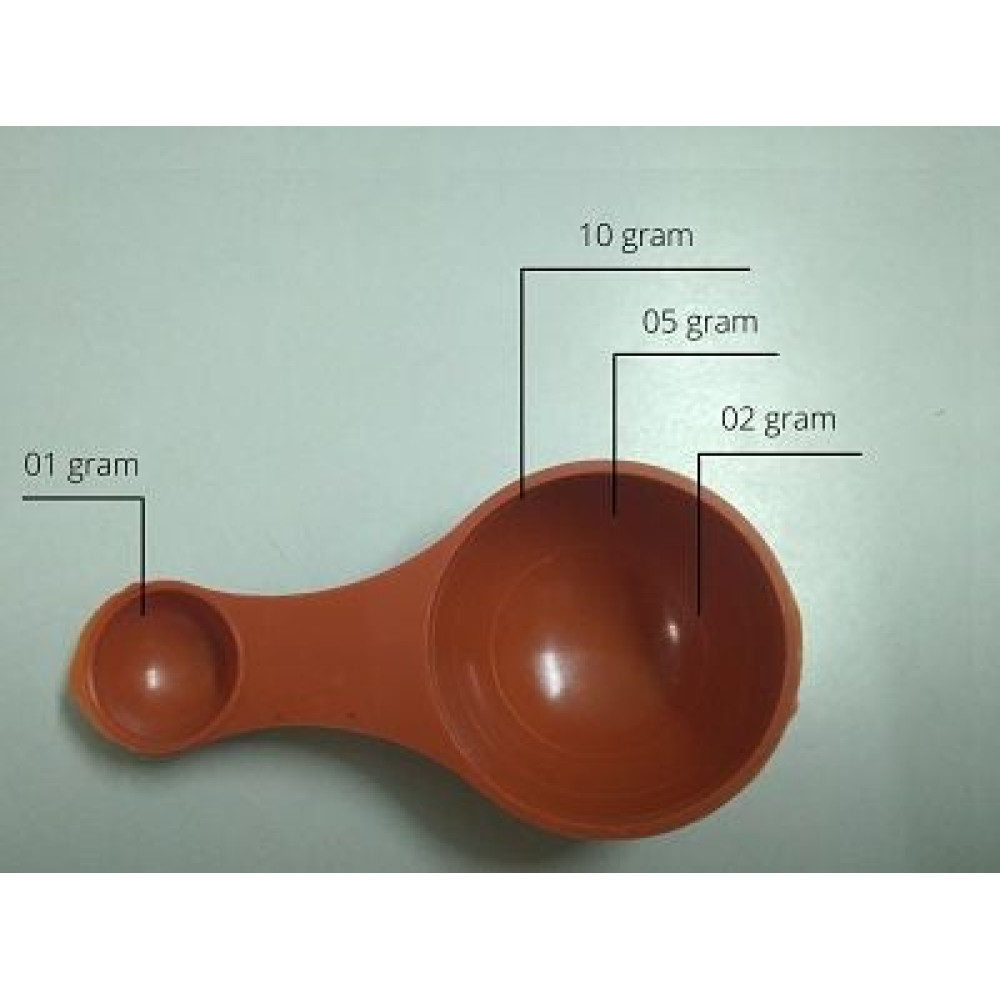 Muỗng Đong Định Lượng 2 Đầu, Chia Vạch Sẵn, Tiện Lợi, Đong Phân Bón Dạng Bột, Gia Vị
