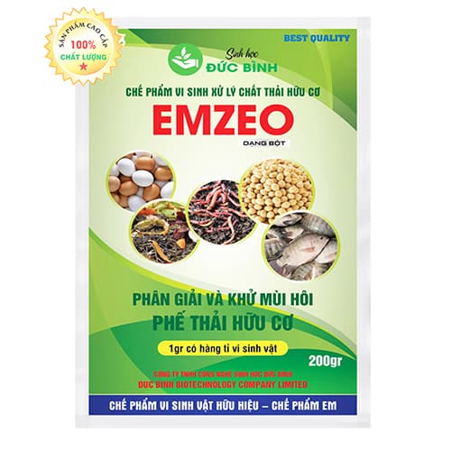 Chế Phẩm Vi Sinh Xử LÝ Phế Thải Hữu Cơ Emzeo Chế Phẩm Vi Sinh Xử LÝ Phế Thải Hữu Cơ Emzeo