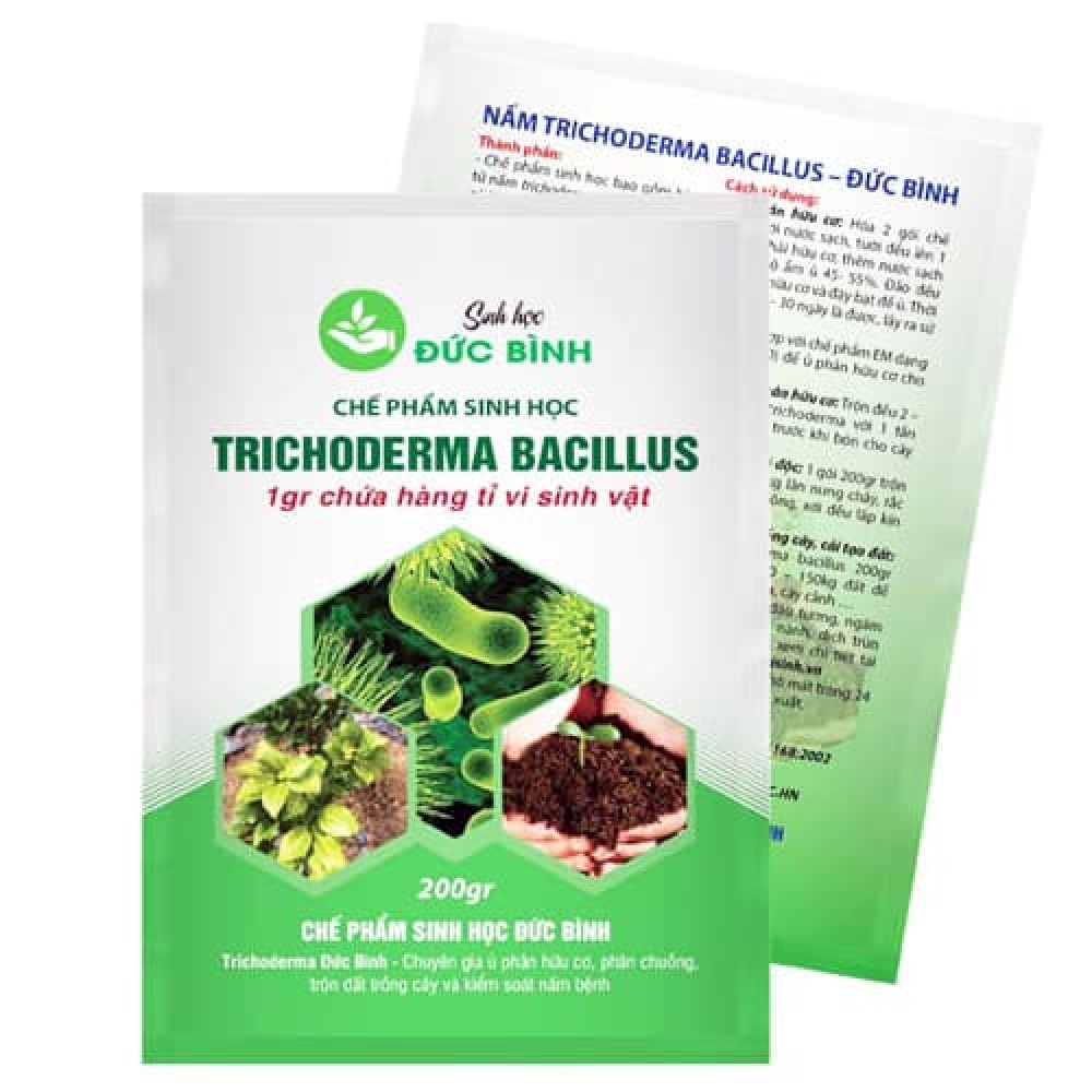 Nấm Đối Kháng Trichoderma Bacillus 200g Dùng Để ủ Phân Hữu Cơ Và Kiểm Soát Nấm Bệnh Nấm Đối Kháng Trichoderma Bacillus 200g Dùng Để ủ Phân Hữu Cơ Và Kiểm Soát Nấm Bệnh