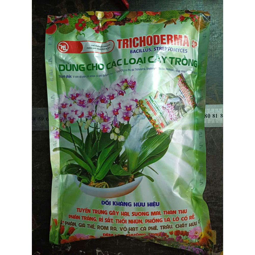 Chế phẩm Trichoderma Bacillus Gói 1kg Ủ Phân, Rác Thải