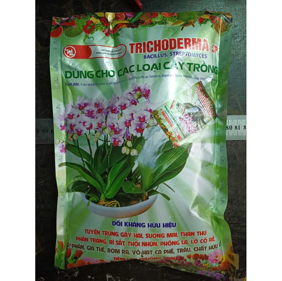Chế phẩm Trichoderma Bacillus Gói 1kg Ủ Phân, Rác Thải