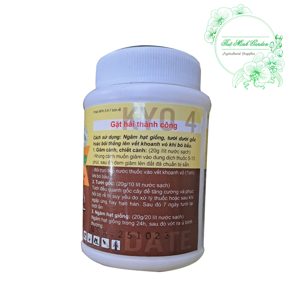 Thuốc Kích Rễ N.3.M Hóa Nông Lọ 100g Thuốc Kích Rễ N.3.M Hóa Nông Lọ 100g