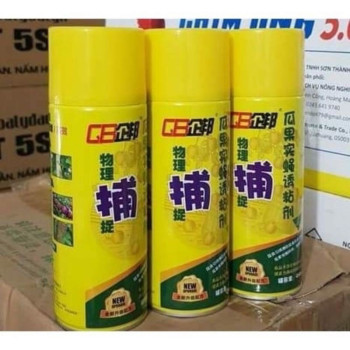 Chai keo xịt bẫy ruồi vàng ( 450ml)